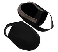 BESTOYARD Couvre-Chaussures de Cyclisme Hiver Noir Taille S, Tissu, Sangles | Protection Vent et Semelle Antidérapante, Talon Renforcé, Usage Vtt Couleur Aléatoire
