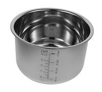 BESTOYARD Cuve de Remplacement pour Cuiseur Riz Acier Inoxydable Épais Antiadhésif avec Graduation Pot Intérieur pour Marmite Électrique et Cuisson Précise