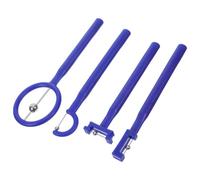 BESTOYARD Exercices D'orthophonie Design Ergonomique pour Rééducation Orale Kit de 4 pour Entraînement Musculaire Langue Lèvres, Matériel Pp et Acier Inoxydable Garçon et Filles
