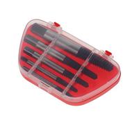 BESTOYARD Kit D'extracteurs de Vis Cassées 5 Pièces Puissance de Préhension Fiable en Acier Carbone pour Applications Polyvalentes en Réparation Automobile