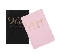 BESTOYARD Livret de Vœux Mariage pour Lui, Papier, Dorure Or | Souvenir Polyvalent, Pages D’écriture Spacieuses, Format Portable, pour Fiançailles et Anniversaire