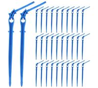 BESTOYARD Lot de 100 Goutteurs D'irrigation Goutte à Goutte en PE pour Plantes en Pot Technologie Micro Asperseur et Conception Couleur Bleue pour Économie d'eau