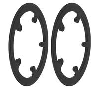 BESTOYARD Lot de 2 Caches-pignons Universels en Plastique Noir pour Vélo Protège-Plateaux de Vélo Adaptés VTT la Ville Accessoire Polyvalent pour Chaîne