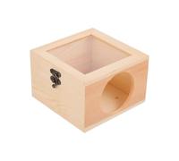 BESTOYARD Maison du Hamster en Bois, Abri Résistant, Nid Confortable