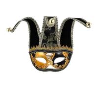 BESTOYARD Masque VéNitien Noir Pour Homme Accessoire De Carnaval Mascarade Et FêTe Cosplay IdéE Cadeau Unique