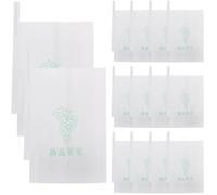 BESTOYARD Paquet de Protection pour Raisins Protègent des Oiseaux et Augmentent Le Poids des Fruits en Papier Blanc Imperméable, 100 Pièces, Paquet de Culture pour Vignes