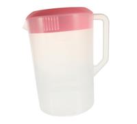 BESTOYARD Pichet à Eau avec Échelle Plastique Alimentaire Chaud Froid Cruche à Jus avec Couvercle Hermétique Verseuse Mesureuse pour Boissons Fraîches et Chaudes Usage Familial