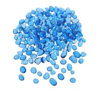 BESTOYARD Pierres Décoratives en Verre pour Aquarium et Arrangements Végétaux, Formes Variées, Texture Polie, Couleurs Vives Éclat Subtil, Usage Sûr et Solide pour Décorations Marines