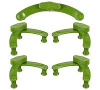 BESTOYARD Pince à Branches de Plantes Vertes 5 Pcs en Plastique Léger pour Jardins Extérieurs, Outil de Pliage et Fixation pour Orangers et Pruniers, Augmente Le Taux
