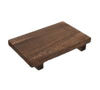 BESTOYARD Porte-Savon Bois Support sur Pied Bois pour Savon Plateau pour Comptoir De Cuisine Support pour Vase Présentoir