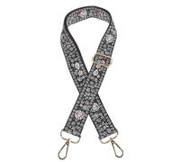 BESTOYARD Sangle de Banjo Vintage en Polyester Réglable, Bandoulière Confortable Réduisant la Pression D'épaule pour Banjo et Mandoline, Accessoire Solide et Décoratif