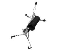 BESTOYARD Support Caisse Claire Design Portable en Alliage et Caoutchouc Hauteur Réglable Double Jambes avec Trépied Renforcé pour Répétitions et Performances en Direct