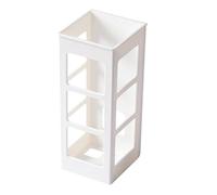 BESTOYARD Support Mural Design Compact et Moderne pour Outils de Coiffure en Plastique Blanc Organise Sèche-Cheveux et Fer à Friser, pour Décorer Votre Maison