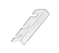 BESTOYARD Support pour Verre à Vin Mural Acrylique Transparent | Fixation Murale Vis, pour Verres à Vin Blancs et Rouges, Décoration Moderne, Rangement Stable