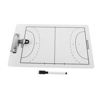 BESTOYARD Tableau Handball Double Face Effaçable à Sec Blanc | Visualisation Portable, Suivi des Rotations, Notes Défensives, pour Entraînements et Encadrants D'équipe