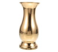 BESTOYARD Vase à Fleurs en Métal De Table 700 ML en Acier Inoxydable Doré Résistant Support De Rangement Décor Intérieur Bureau Stable Décoration De Table
