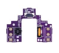 BestParts Bouton de rechange pour souris Logi G Pro W Violet | Bouton de commutation à chaud pour carte mère + microcommutateur de rechange pour souris de jeu sans fil Logi tech G Pro