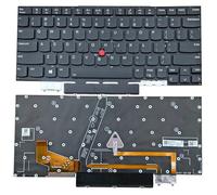 BestParts Clavier d'ordinateur portable rétroéclairé avec trackpoint de remplacement pour Lenovo Thinkpad X1 Carbon 9{^>e<^} génération 2021 Type 20XW 20XX SN20R55563