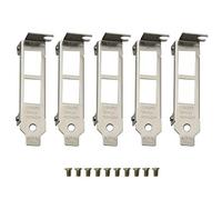 BestParts Lot de 5 supports à profil bas générique pour Intel X540-T2 X550-T2 avec vis