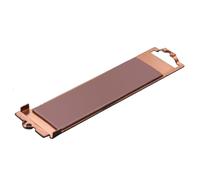BestParts Matériau thermique M.2 2280 pour disque dur SSD de remplacement pour Dell Alienware M16 M18 R1 NVME SSD1 SSD2 Support 0K3RRF K3RRF Marron