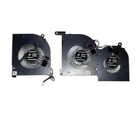 BestParts Nouveau processeur + ventilateur GPU de remplacement pour MSI Stealth GS66-12U (processeur 12e génération) 12UE 12UG 12UH 12UGS 12UHS, P/N : MS-16V5, 16V5-CPU 16V4-G-CW
