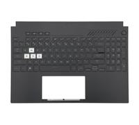 BestParts Repose-main avec clavier rétroéclairé RVB de rechange pour ASUS TUF Gaming F15 FX507 FX507ZC FX507ZE, A15 FA507 (pour modèles de batterie 56 Wh, ventilation de sortie d'air unique