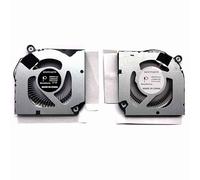 BestParts Ventilateur de refroidissement CPU + GPU de remplacement pour Acer Predator Triton 300 (PT315-53), P/N : 23.QDQN2.002, 23.QDQN2.001 (GPU Fan-5e Gen All-Metal AeroBlade 3D, CPU Fan-ABS