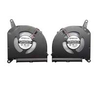 BestParts Ventilateur de refroidissement CPU + GPU de remplacement pour Gigabyte AERO 15 OLED (Intel 11e génération), pour AERO 15 OLED KD XD YD, P/N : RP75XD, PLB07010S12HH (version OLED)