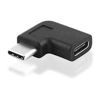 BestPlug 3.0 Adaptateur USB mâle vers USB C Femelle coudé à 90° pour Transfert Super Speed 5 000 Mbit s Noir