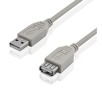 BestPlug A Rallonge avec rallonge de câble USB 2.0 A mâle vers A femelle femelle femelle 3 m 3 mètres