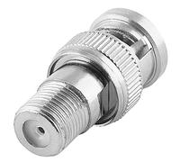 BestPlug Adaptateur bNC Satellite-tête lNB Universelle, 1 x Prise f vers Prise Femelle 1 x fiche bNC mâle