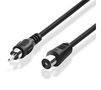 BestPlug Câble d'antenne vidéo avec Prise Rca vers Prise coaxiale 20 cm
