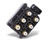 BESTPRICE 1x Bloc de soupapes pour Électrovanne de suspension pneumatique Compatible avec MERCEDES CLS, GL, GLE (W166) (C292), GLS (X166), Classe M (W164) (W166), Classe R (W251, V251), Classe S