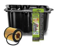 BESTPRICE 1x Carter d'huile, 1x filtre à huile, 1x mastic silicone Compatible avec SMART (450) (451)(452)