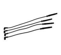 BESTPRICE 1x jeu de câbles d'allumage (composé de 4 câbles d'allumage) Compatible avec RENAULT CLIO 2 (BB_, CB_), KANGOO (KC0/1_), KANGOO Express (FC0/1_), TWINGO 1 (C06_), TWINGO 2 (CN0_)