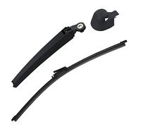 BESTPRICE 1x kit arrière comprend : 1x bras d'essuie-glace + 1x balai d'essuie-glace, COMPATIBLE AVEC - VW GOLF PLUS 5 (5M1, 521), GOLF 5 (1K1), POLO (9N_, 9A_), POLO 5 (6R1, 6C1)
