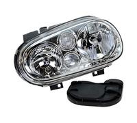 BESTPRICE 1x phare avant Phare principal gauche (côté conducteur) avec antibrouillard Compatible avec VW GOLF 4 (1J1), GOLF 4 Cabriolet (1E7), GOLF 4 Variant (1J5)