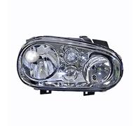 BESTPRICE 1x phares avant Phare principal droit (côté passager) Compatible avec VW GOLF 4 (1J1), GOLF 4 Cabriolet (1E7), GOLF 4 Variant (1J5)