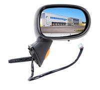 BESTPRICE 1x Rétroviseur extérieur électrique droit chauffant avec capteur de température Rétroviseurs latéraux convexes Compatible avec RENAULT MODUS/GRAND MODUS (F/JP0_)