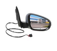 BESTPRICE 1x Rétroviseur extérieur électrique droit chauffant Rétroviseur latéral convexe Compatible avec VW GOLF 6 (5K1)