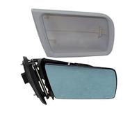 BESTPRICE 1x Rétroviseur extérieur électrique droit chauffant Rétroviseur latéral convexe Compatible avec MERCEDES Classe C (W202), T-Model (S202), Classe E (W210), T-Model (S210), Classe S(W140)