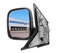 BESTPRICE 1x Rétroviseur extérieur électrique gauche Rétroviseur latéral asphérique Compatible avec VW MULTIVAN T5, TRANSPORTER T5