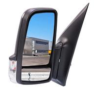BESTPRICE 1x Rétroviseur extérieur électrique gauche Rétroviseur latéral convexe Compatible avec MERCEDES SPRINTER 3, 5 t Bus (B906), SPRINTER 3, 5 t Fourgon (B906), SPRINTER 3, 5 t Plateau (B906), SP