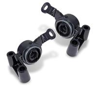 BESTPRICE 1x roulement de bras de suspension avec support avant gauche, 1x roulement de bras de suspension avec support avant droit Compatible avec MINI MINI (R50, R53), MINI Cabriolet (R52)