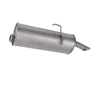 BESTPRICE 1x Silencieux arrière Compatible avec CITROËN SAXO (S0, S1), PEUGEOT 106 II (1A_, 1C_)