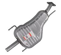 BESTPRICE 1x Silencieux arrière Compatible avec Opel Astra G CC (T98), Astra G Classic (T98)