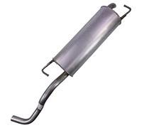 BESTPRICE 1x Silencieux arrière Compatible avec SEAT LEON (1M1), VW GOLF 4(1J1), NEW BEETLE (9C1, 1C1), NEW BEETLE Cabriolet (1Y7)
