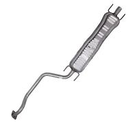 BESTPRICE 1x Silencieux central Compatible avec OPEL ZAFIRA A (T98)