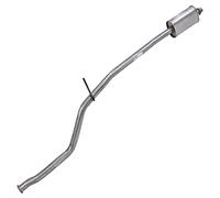 BESTPRICE 1x Silencieux central Compatible avec PEUGEOT 206 CC (2D)