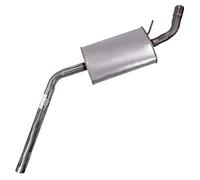 BESTPRICE 1x Silencieux central Compatible avec VW CALIFORNIA T4 Camper, TRANSPORTER T4